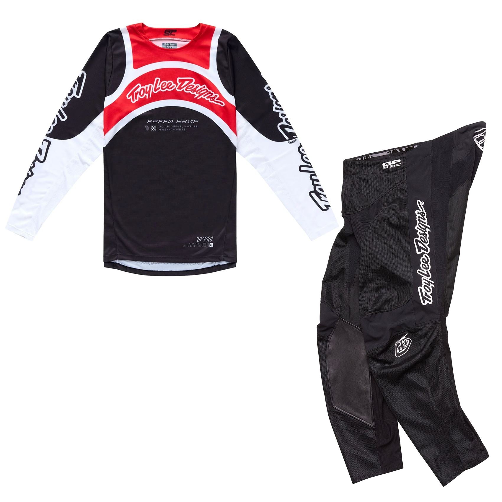 Troy Lee 2026 Motocross Combo Kit GP Pro Swerve Black